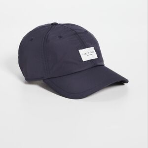Rag & Bone Addison Strapback Baseball Cap Hat Navy Mens Women Unisex
